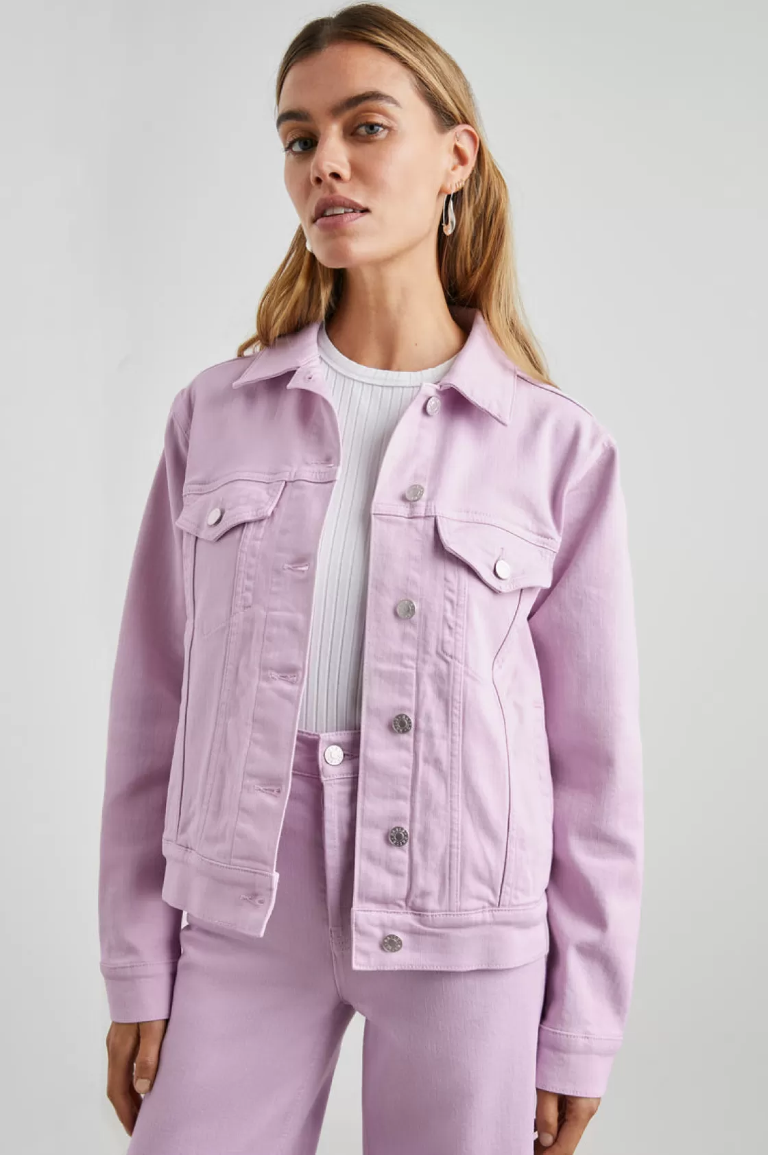 Rails MULHOLLAND JACKET - LILAC | Women Matching Sets | Denim