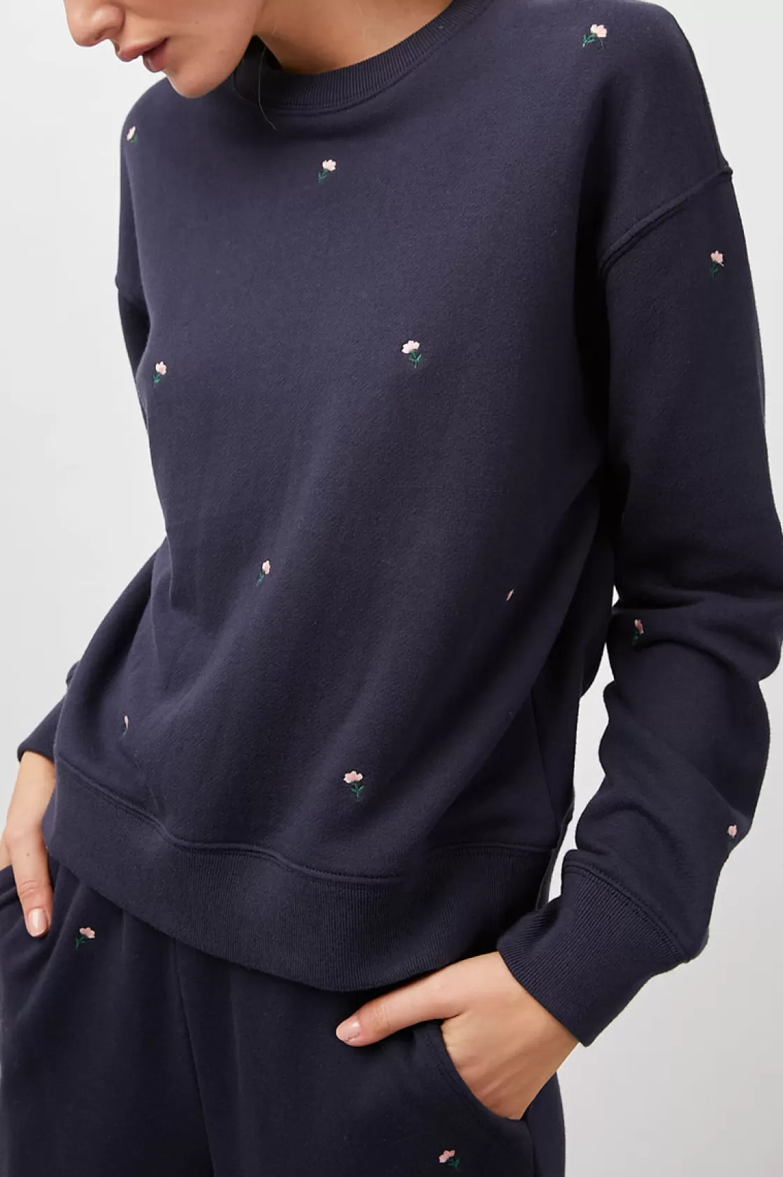 Rails RAMONA SWEATSHIRT - NAVY BUDS | Women Lounge