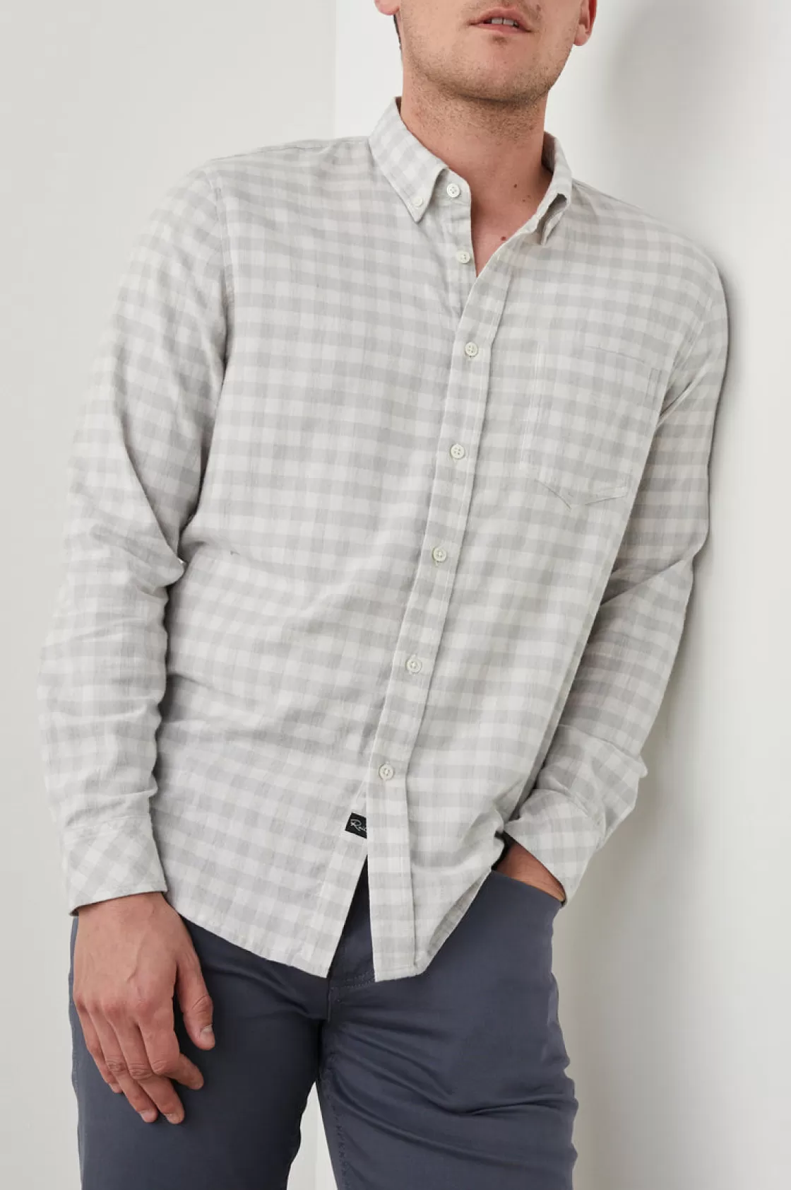 Rails REID SHIRT - ALLOY WHITE MELANGE | Plaids | Shirts