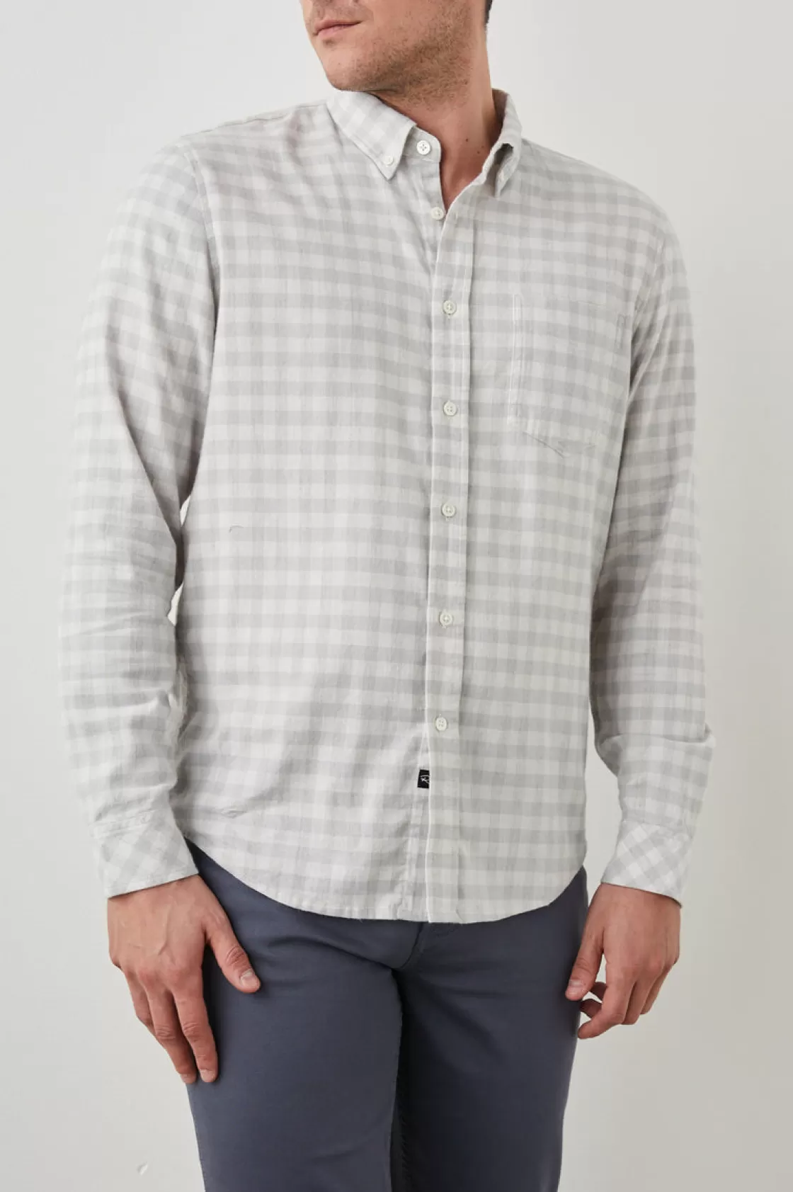 Rails REID SHIRT - ALLOY WHITE MELANGE | Plaids | Shirts