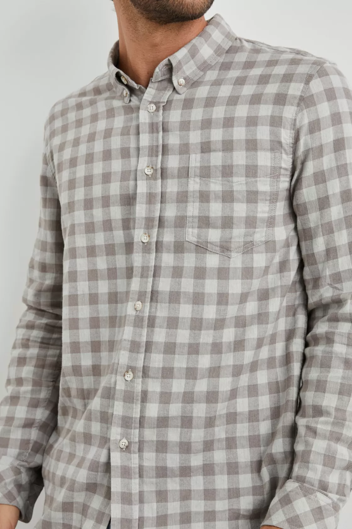 Rails REID SHIRT - BIRCH BARK CHECK | Plaids