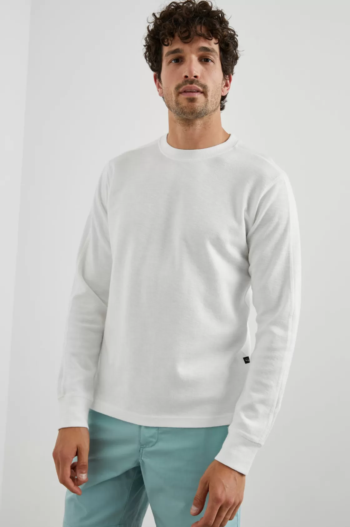 Rails RHEESE THERMAL - WHITECAP | Shirts | T-Shirts & Polos