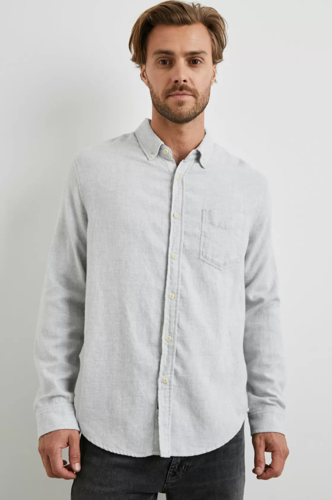 Rails RUNSON SHIRT - HEATHER GREY | Shirts