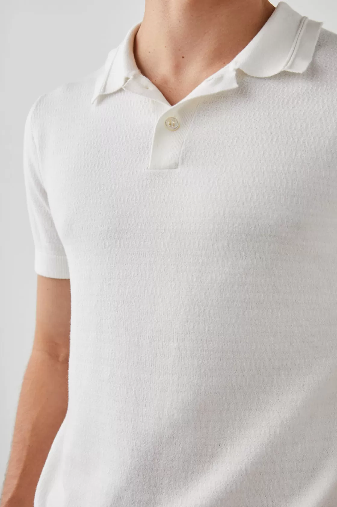 Rails SHOREDITCH POLO SHIRT - WHITE | Casual Suiting | T-Shirts & Polos