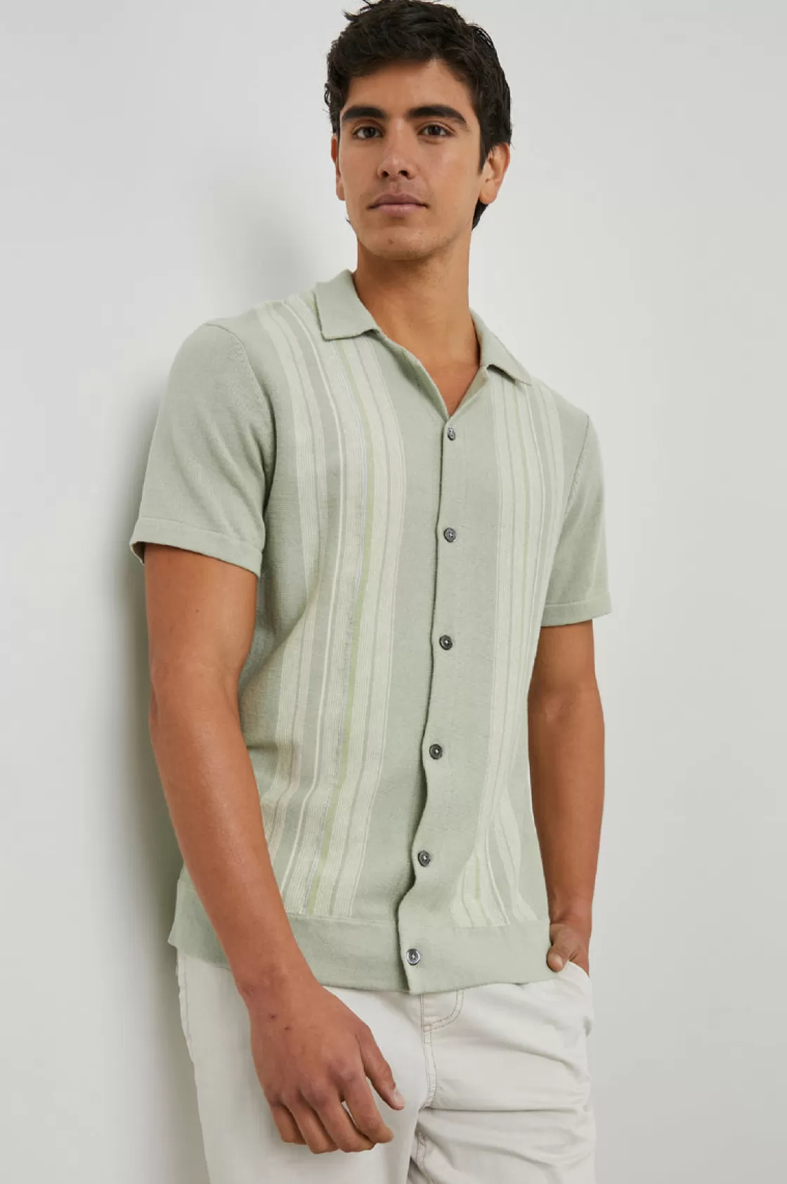 Rails SILAS SHIRT - SAGE IRIDESCENT MULTI | Summer Collection | The Father's Day Edit