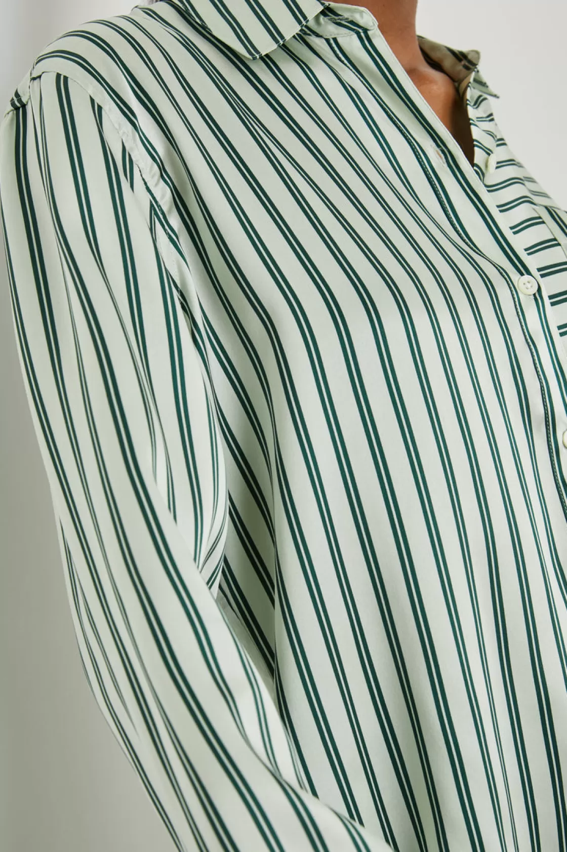 Rails SPENCER SHIRT - EDEN STRIPE | Women Satin Collection | Tops