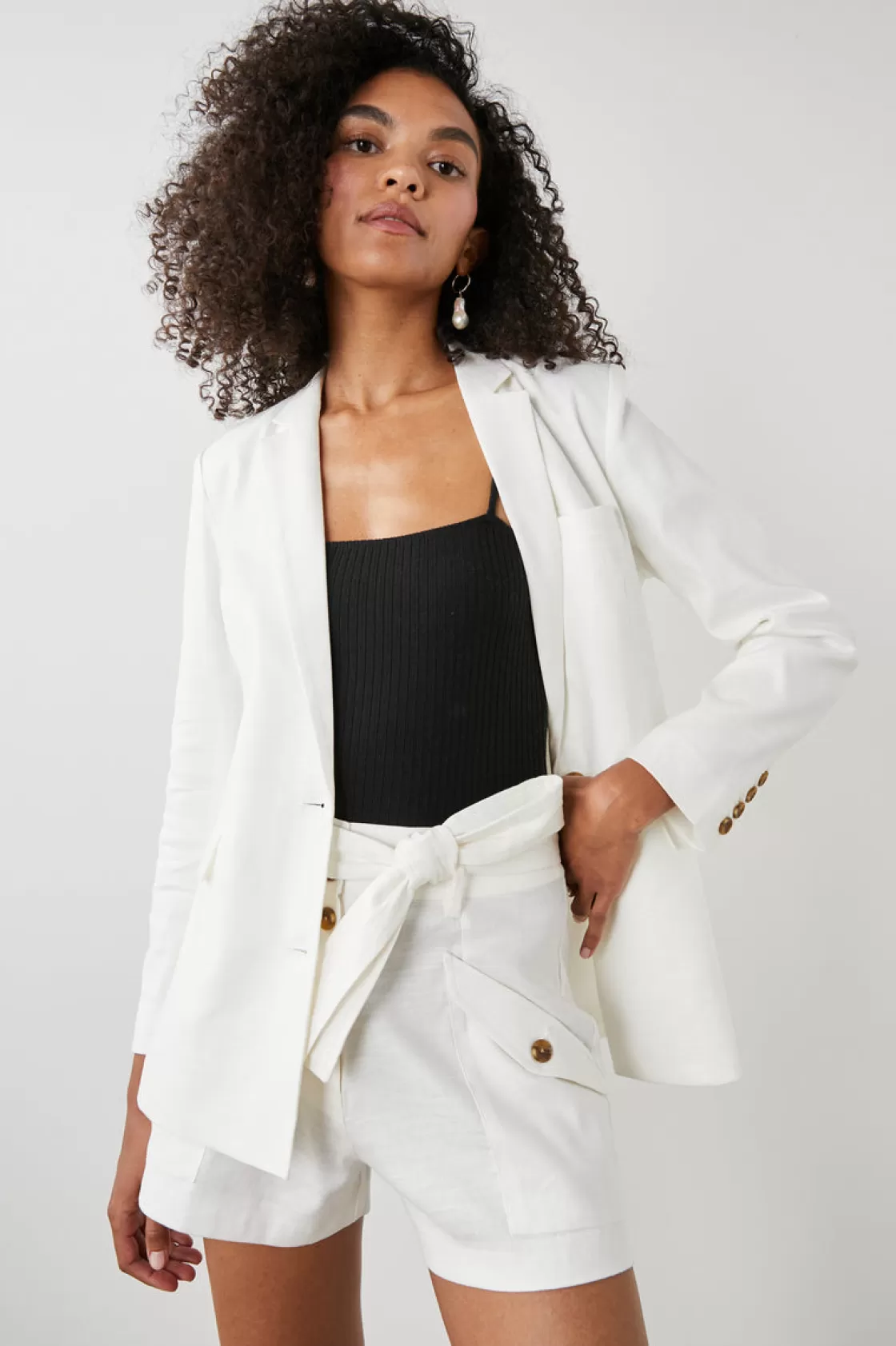 Rails STANTON BLAZER - CREME | Women Jackets & Coats