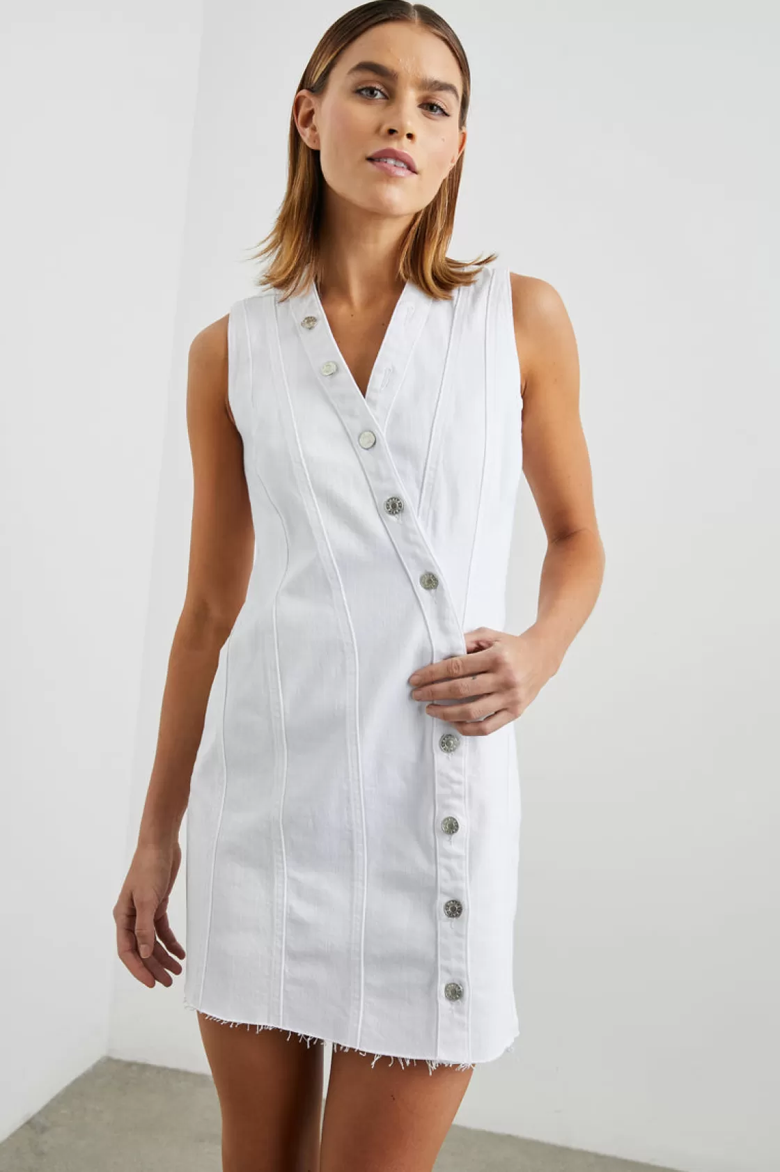 Rails STRAND DRESS - SALT WHITE | Women Summer Collection | Dresses & Rompers