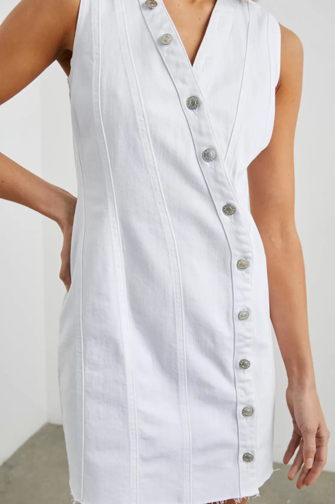 Rails STRAND DRESS - SALT WHITE | Women Summer Collection | Dresses & Rompers