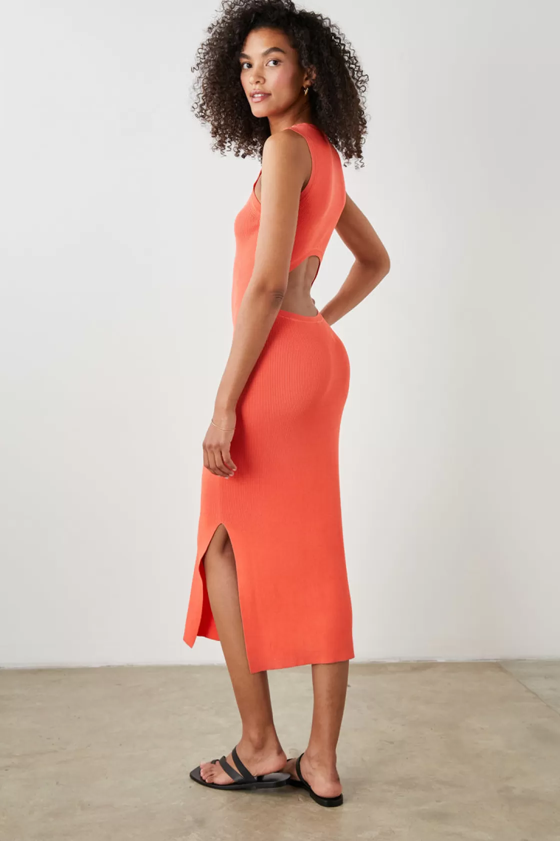 Rails SYD DRESS - CORAL | Women Knit Dresses | The Travel Edit