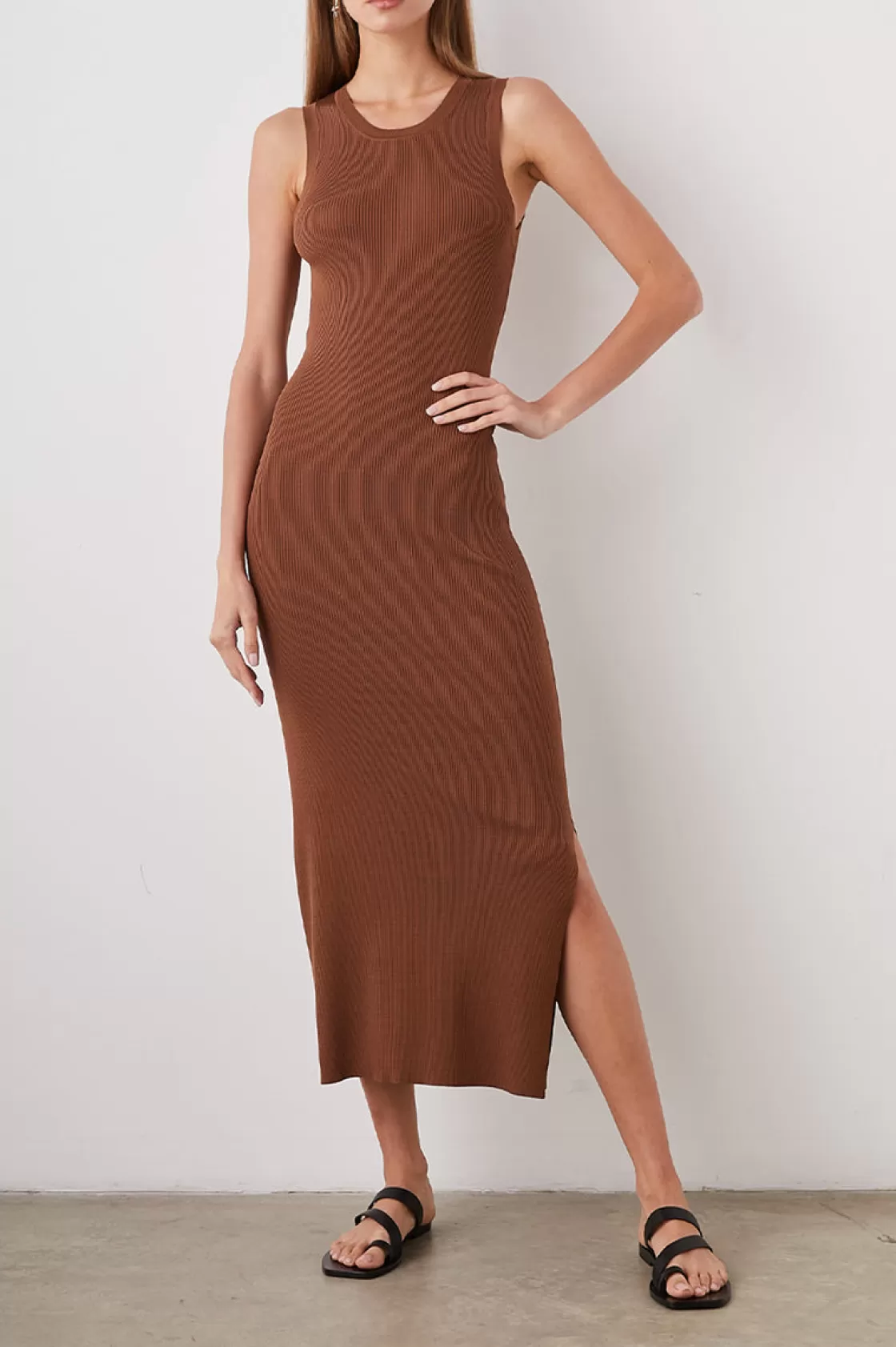 Rails SYD DRESS - TOFFEE | Women Knit Dresses | Dresses & Rompers