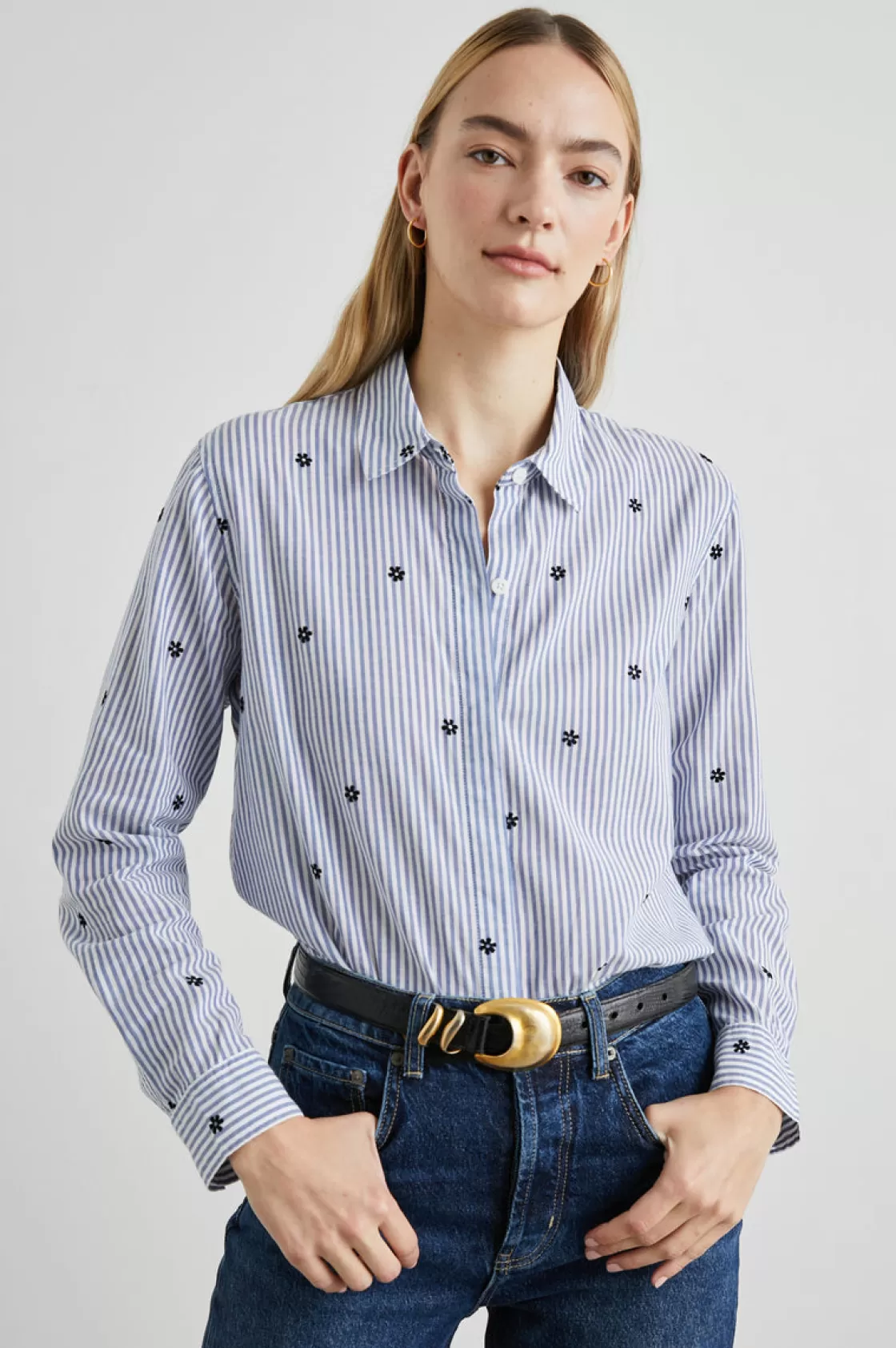 Rails TAYLOR SHIRT - FLOCKED DAISIES | Women Tops