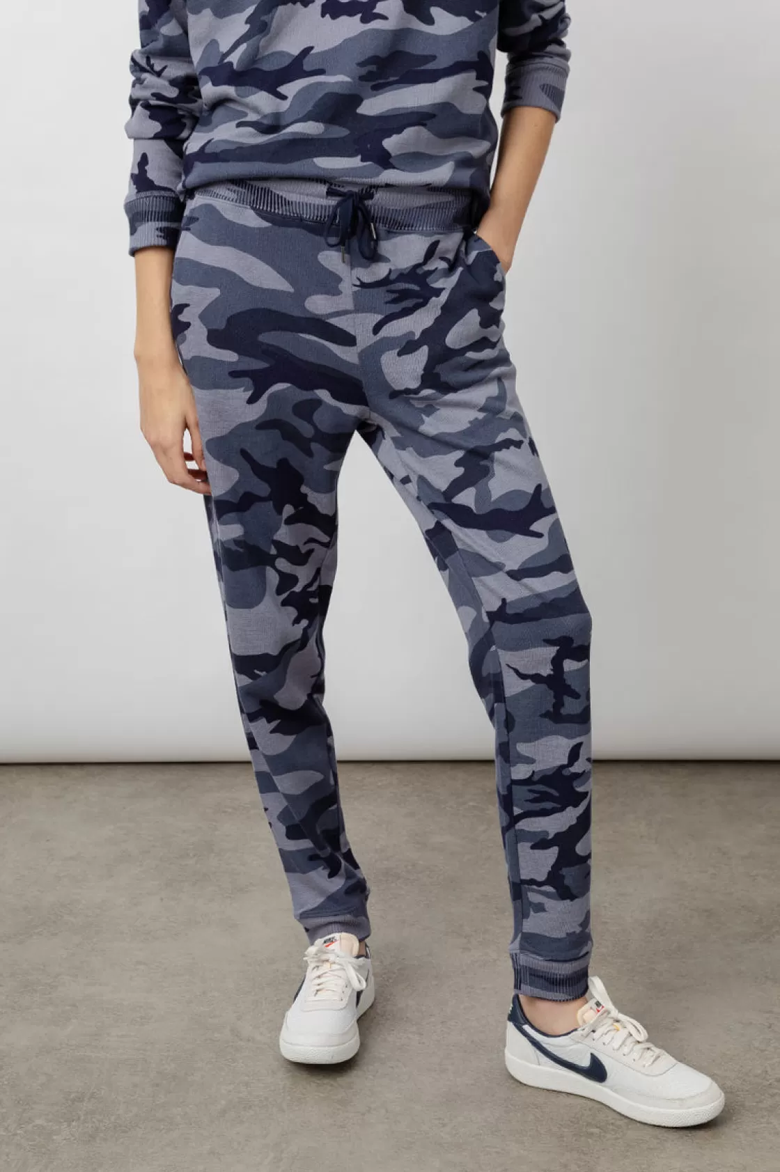 Rails THEO & OAKLAND SET - BLUE INDIGO CAMO | Women Lounge