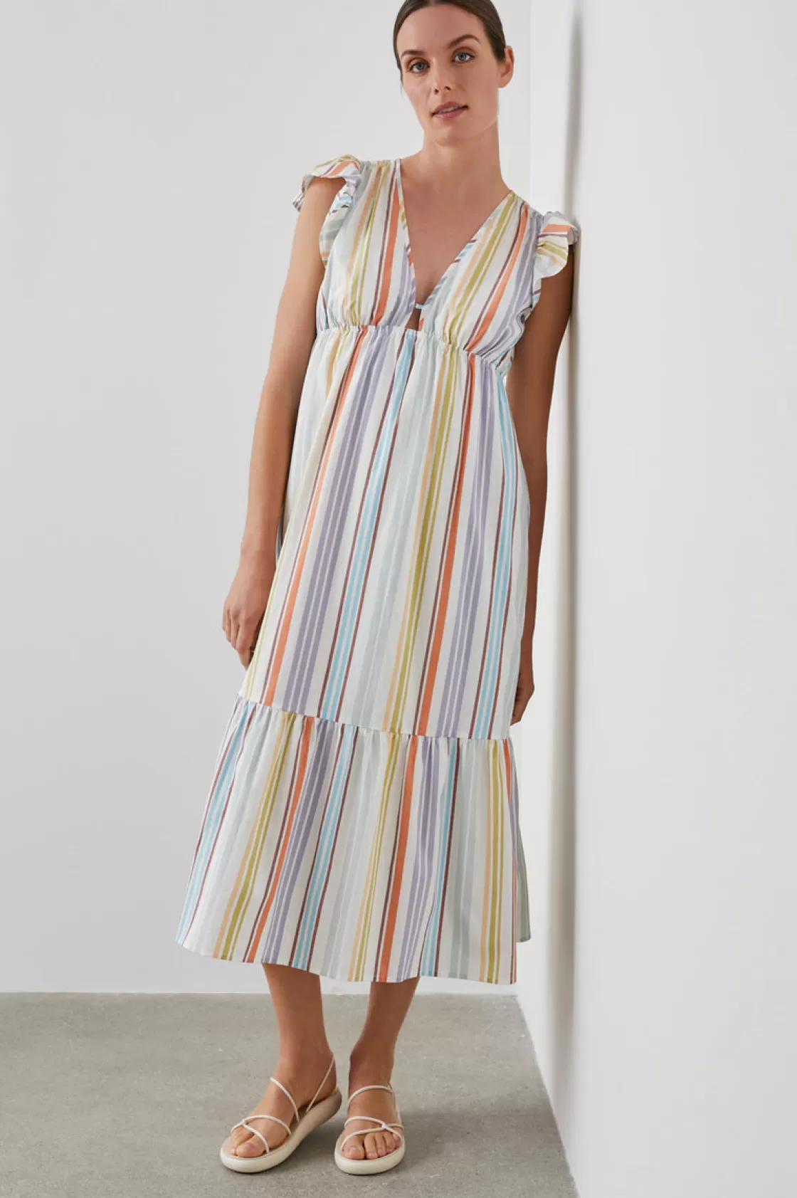 Rails TINA DRESS - OASIS STRIPE | Women The Eco Collection | The Travel Edit