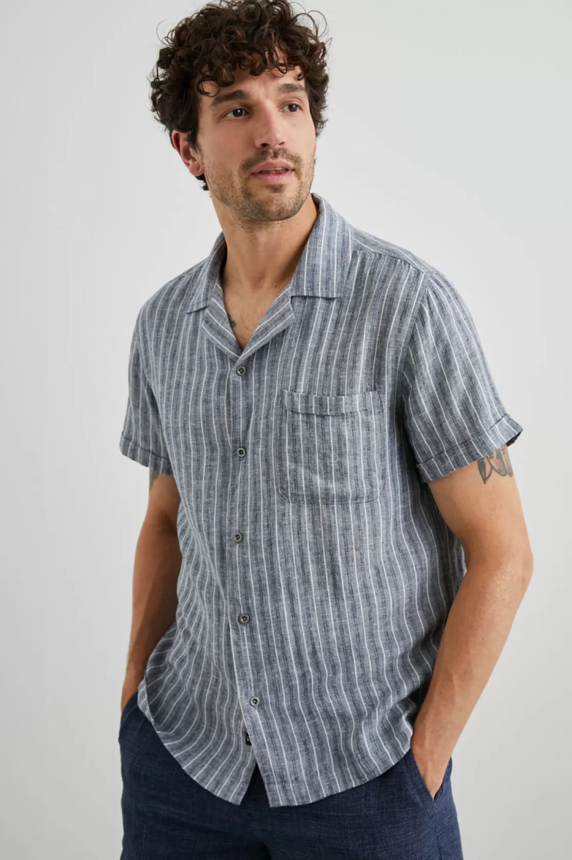 Rails WAIMEA SHIRT - OCEAN MIST STRIPE | Best Sellers | Shirts