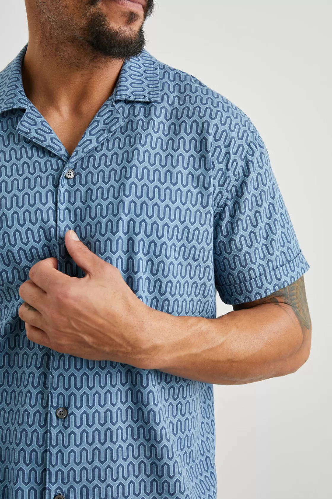 Rails WAIMEA SHIRT - WISHBONE BLUES | Matching Sets | Shirts