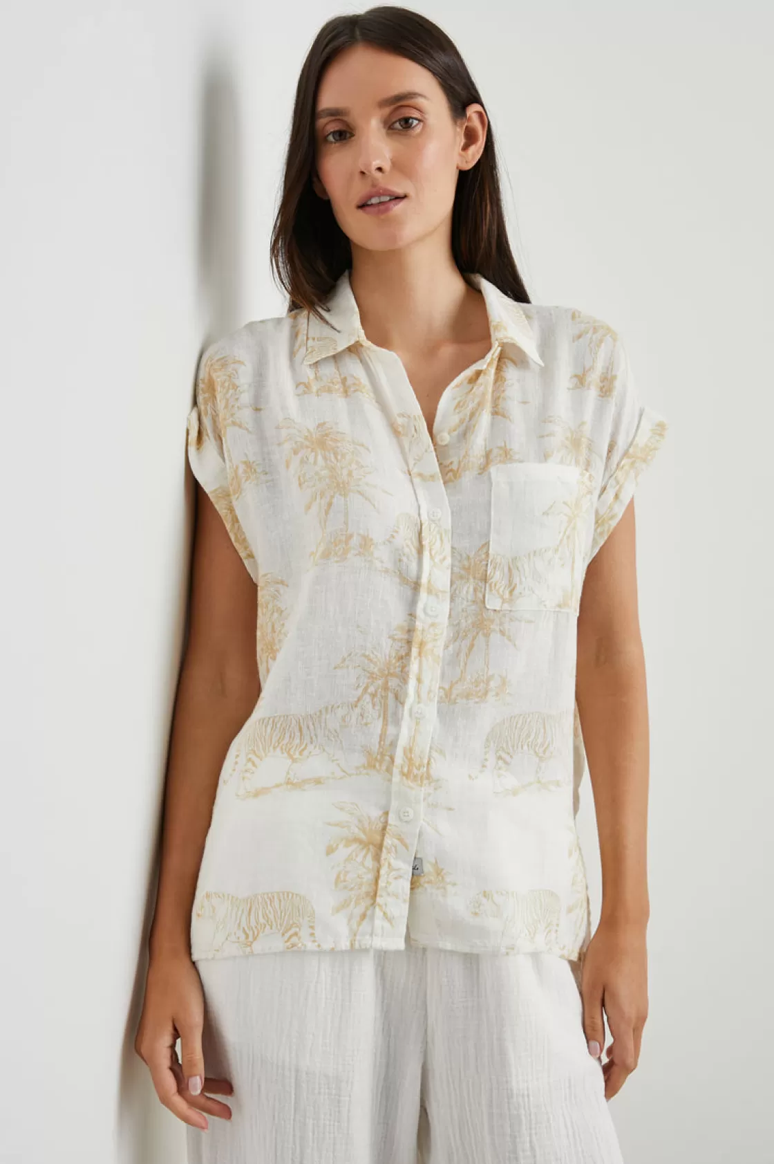 Rails WHITNEY SHIRT - WILD BENGALS | Women The Eco Collection | Tops