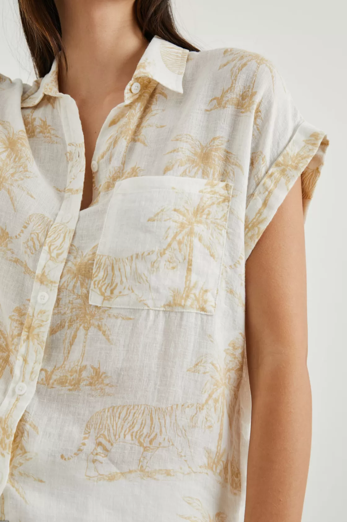 Rails WHITNEY SHIRT - WILD BENGALS | Women The Eco Collection | Tops