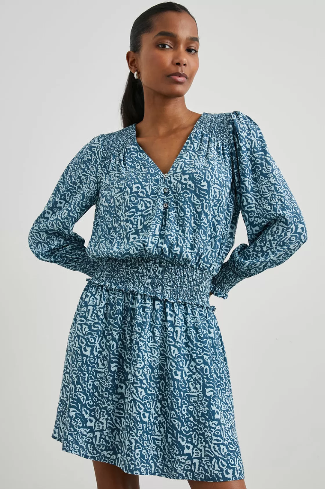 Rails ZANA DRESS - BLUE HAVANA | Women Summer Collection | The Event Edit