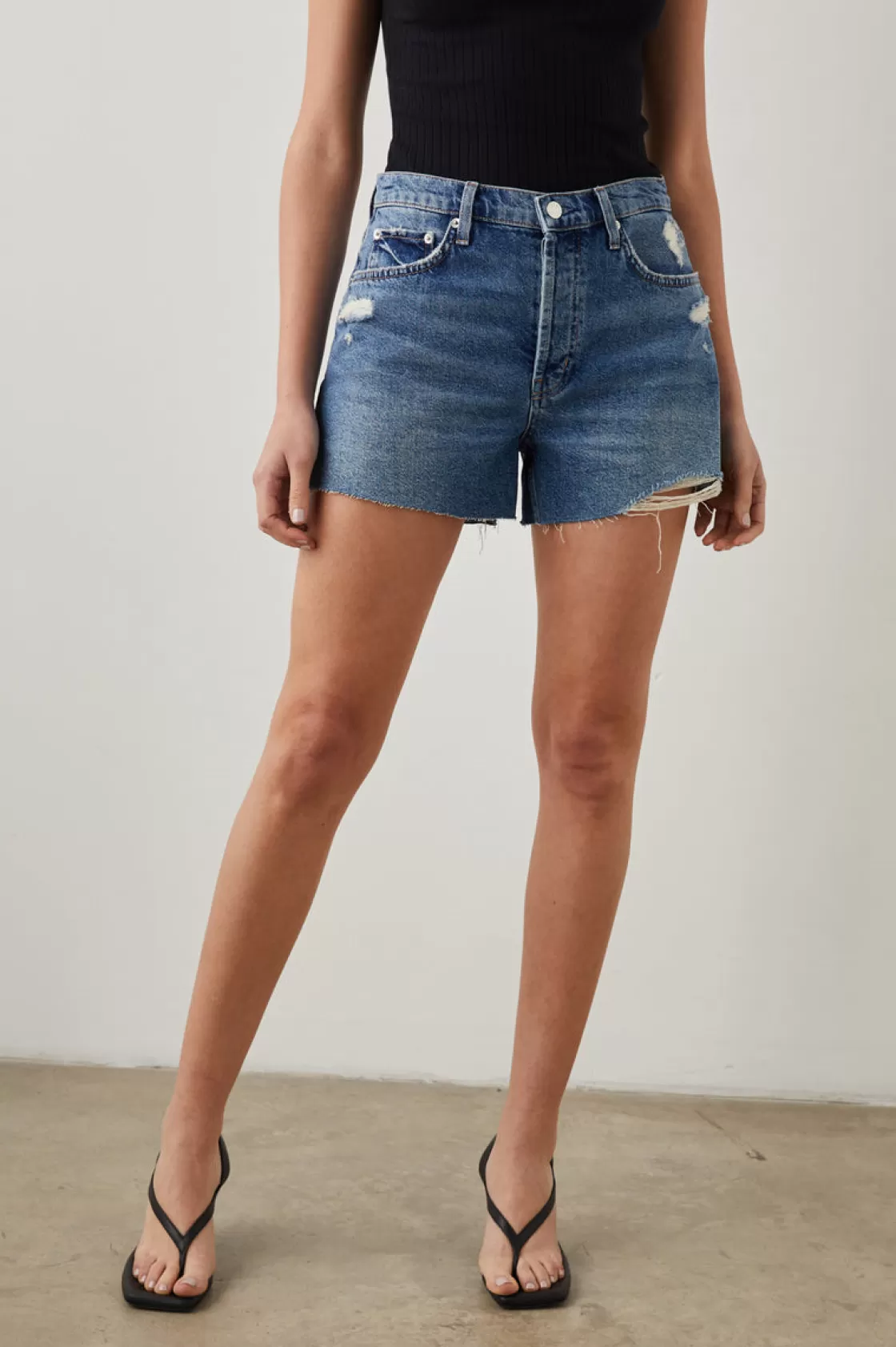 Rails ZUMA SHORT - VINTAGE SAPPHIRE DISTRESS | Women Denim | Pants & Shorts