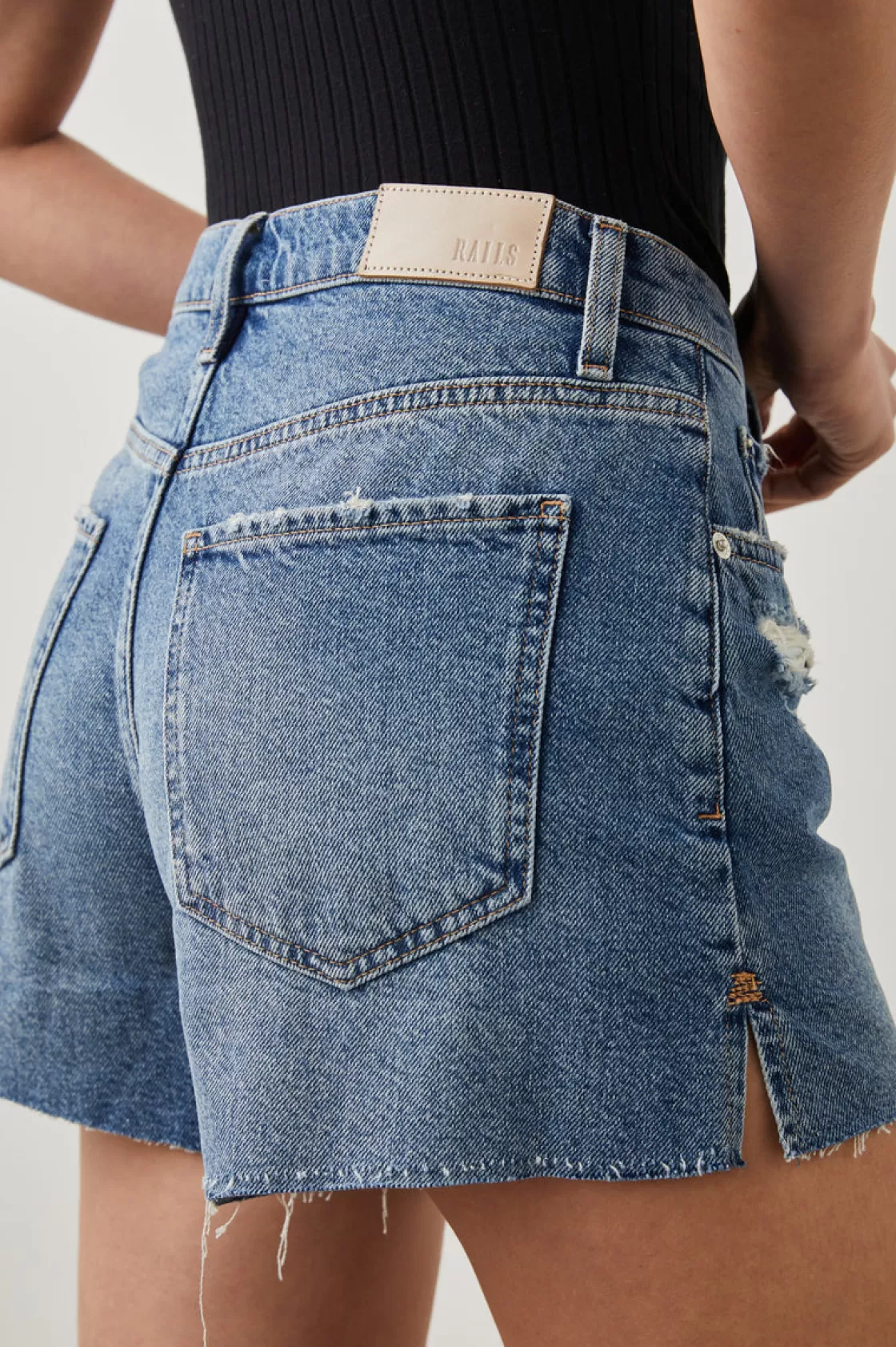 Rails ZUMA SHORT - VINTAGE SAPPHIRE DISTRESS | Women Denim | Pants & Shorts